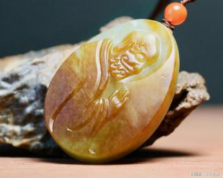 和田玉的真大户!青玉籽料"达摩"算不算是一块好玉?